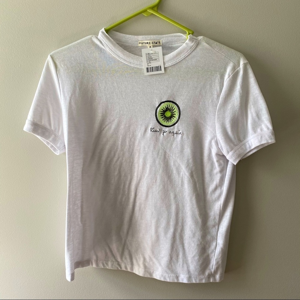 Urban Outfitters Fruit Cropped Tee
